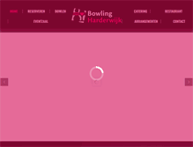 Tablet Screenshot of bowlingharderwijk.nl